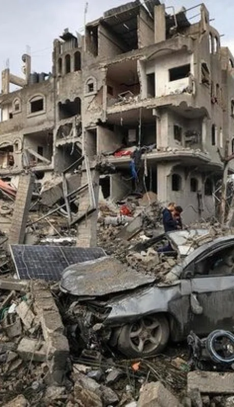 Bombardeo israelí en Gaza