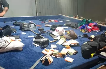 Detuvieron a 10 personas en la 'capital' del juego ilegal