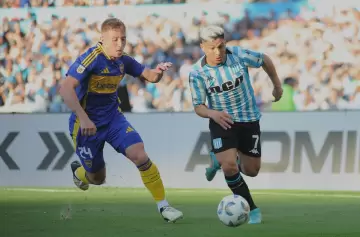 Racing lo dio vuelta y venció a Boca 2 a 1