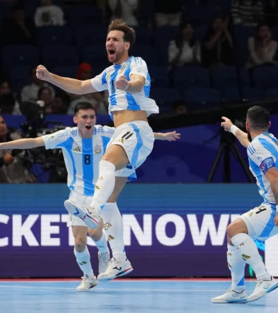 Gran triunfo argentino en el Mundial de Futsal