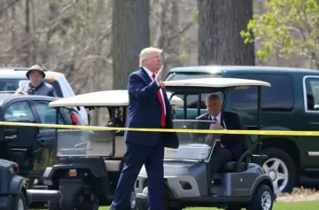 Donald Trump fue evacuado tras un tiroteo en su campo de golf en Florida
