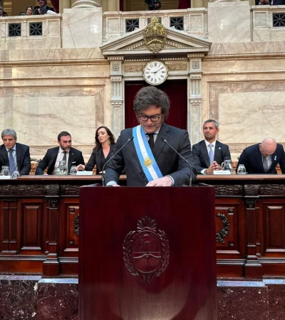 El presidente Javier Milei presentó el Presupuesto 2025 en el Congreso de la Nación