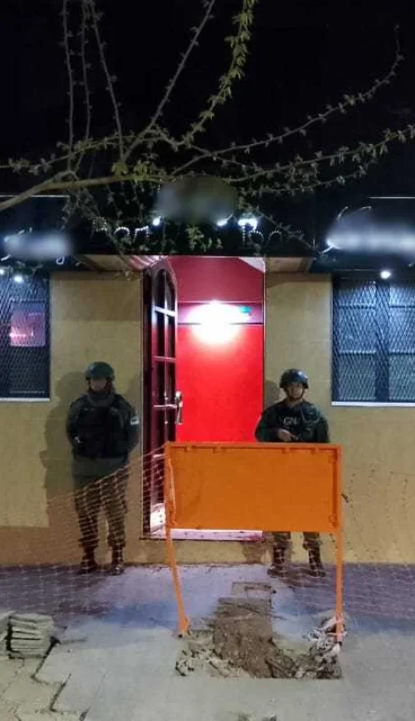 Operativo antitrata en Mendoza. /