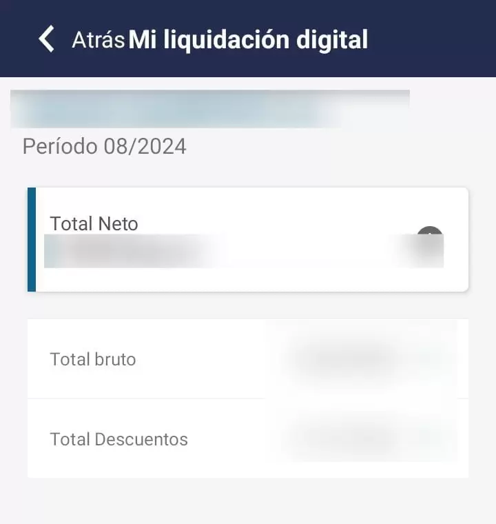 Liquidación de sueldo en Mi Afip