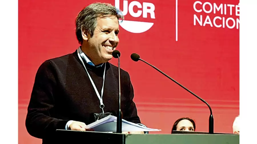 Gastón Manes, preside la Convención Nacional