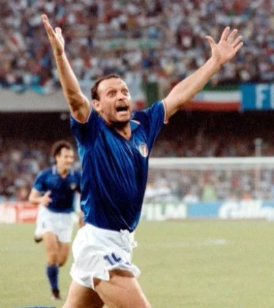 Salvatore Toto Schillaci murió a los 59 años luego de batallar contra una dura enfermedad.