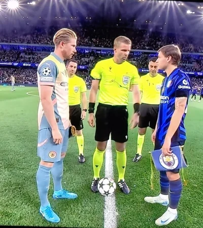 Un feo encuentro entre el City e Inter