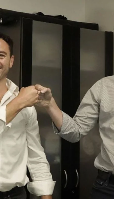 De Loredo y Lousteau en los buenos tiempos  /