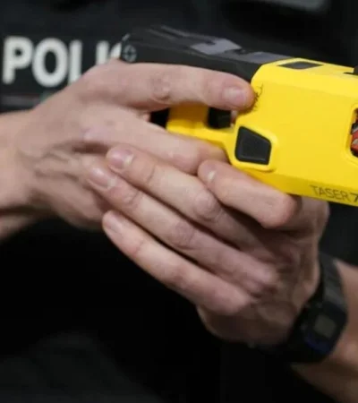 Hombre con machete amenazó a policías y fue neutralizado con una Taser