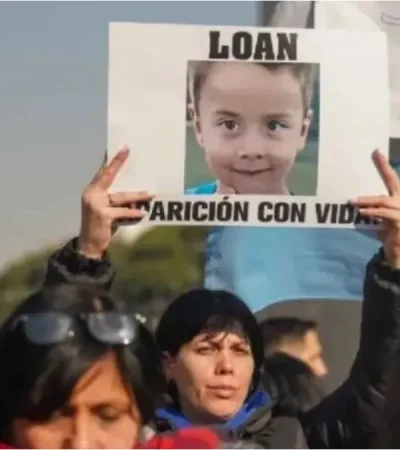 La sociedad correntina sigue marchando para que el niño aparezca. (Foto: web)