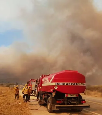 Once detenidos hubo desde que comenzaron los incendios en Córdoba.