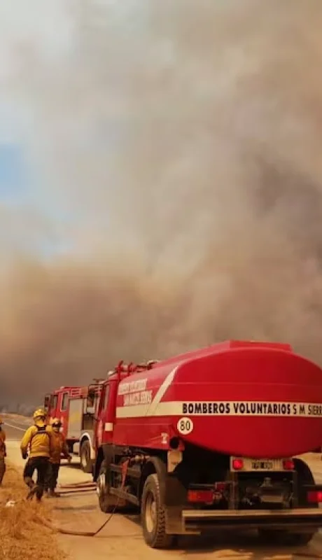 Once detenidos hubo desde que comenzaron los incendios en Córdoba.