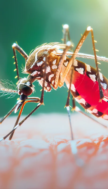 La especie Aedes aegypti.