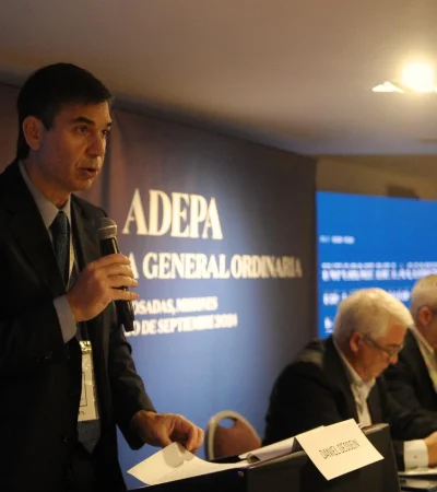 Daniel Dessein, presidente de la Comision de Libertad de Prensa