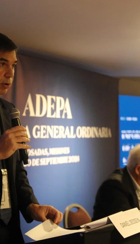 Daniel Dessein, presidente de la Comision de Libertad de Prensa