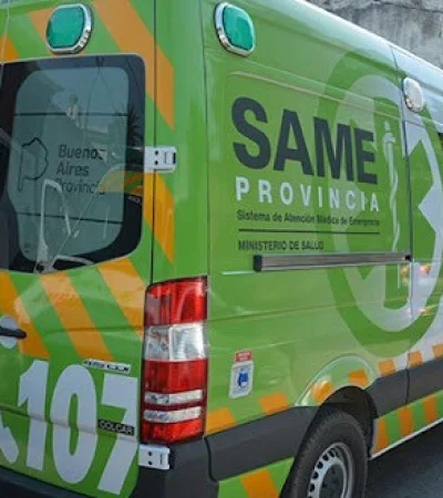 Ambulancia del SAME. Foto de Archivo