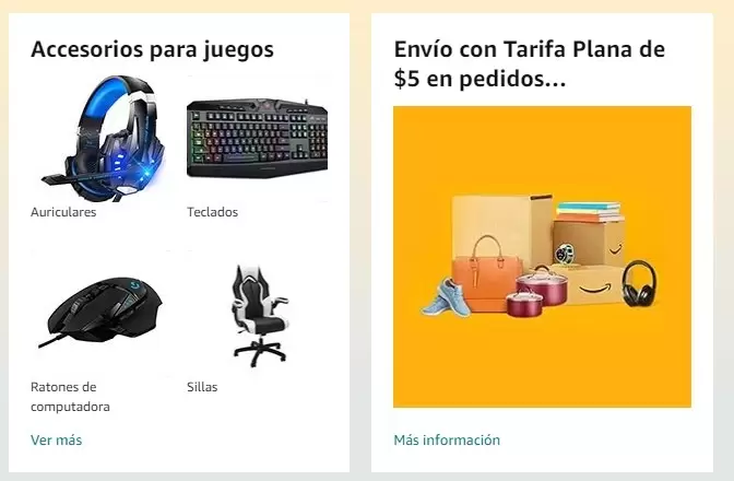Amazon ofrece envíos a la Argentina con un precio accesible