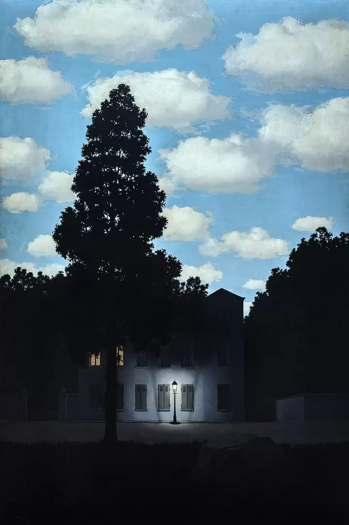 "L'empire des lumières" de René Magritte