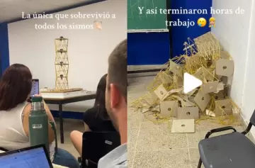 Una prueba de oro para estudiantes de arquitectura que salió mal
