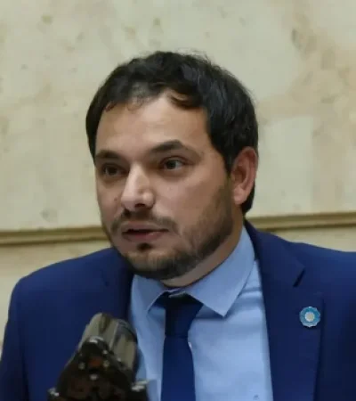 Álvaro Martínez, quien a fines de mayo presentó un proyecto de Ley que endurece el actual Régimen Penal de Minoridad.