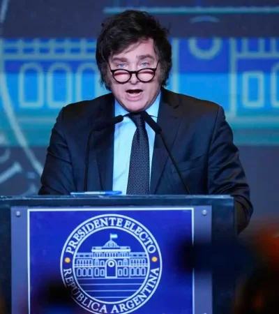 El presidente Javier Milei