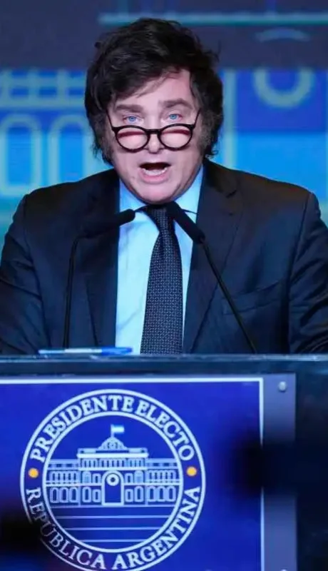 El presidente Javier Milei