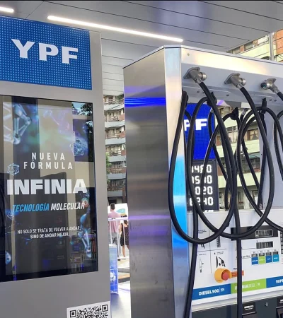 Los precios de YPF bajarán un 3% promedio para las dos versiones del gasoil.