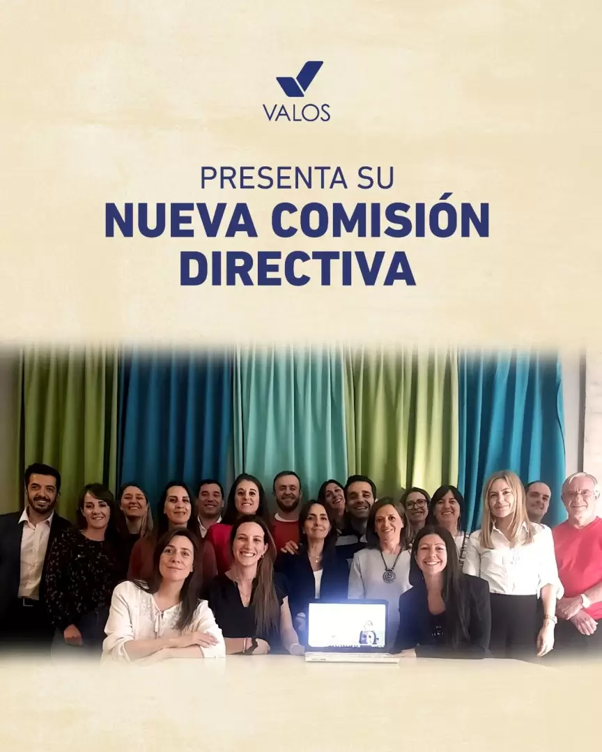 Nueva comisión directiva de Valos