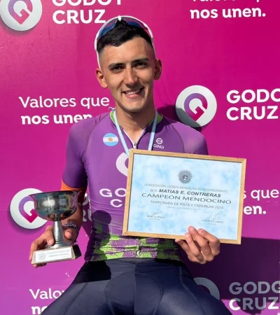 El godoicruceño Contreras se consagró campeón.