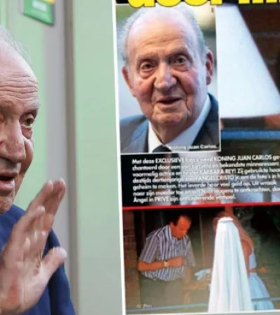 Los medios de España reprodujeron imágenes de la revista Privé.