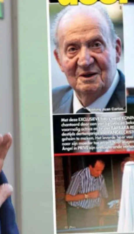 Los medios de España reprodujeron imágenes de la revista Privé.