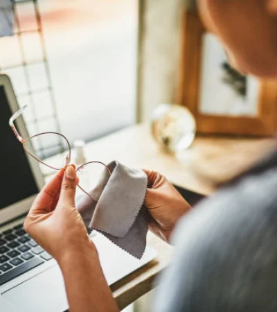 Limpieza correcta de lentes