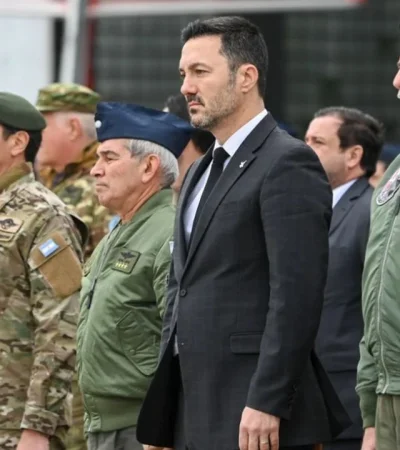 Luis Petri expresó la reivindicación de las Fuerzas Armadas por parte del Gobierno