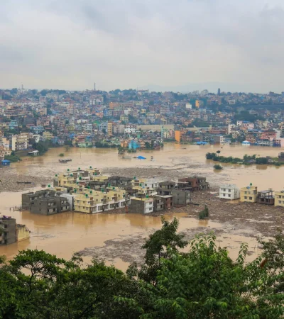 Inundaciones en Nepal