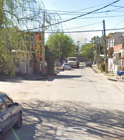 El sitio donde fue asesinado Thomás.