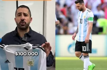 Influencer sacó costos y determinó que una camiseta de Messi sale menos de $5.000