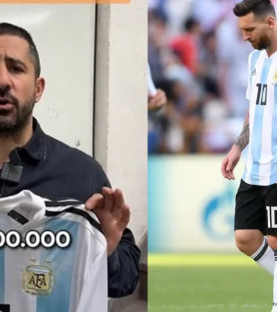 Walter Colonnese desglosó precio por precio y determinó el costo de una camiseta de Messi.