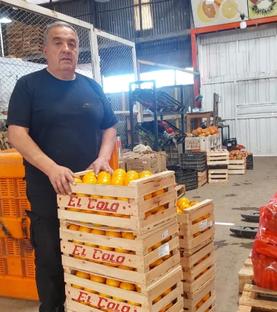 Titular de la Unión Frutihortícola Argentina, Omar Carrasco.