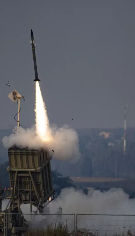 El sistema Cúpula de Hierro tuvo que operar a su máxima capacidad para detener el ataque de saturación persa.