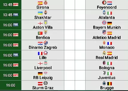 Partidos de este miércoles, con horario y TV de Argentina. FOTO: Promiedos.