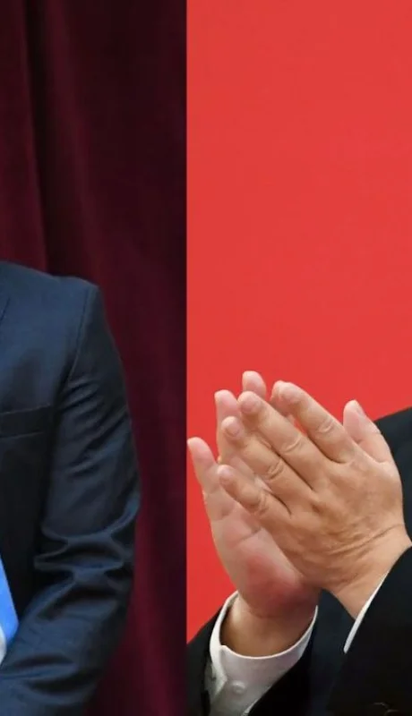 Javier Milei va en busca de mejorar la relación con Xi Jinping. (Imagen: archivo web)