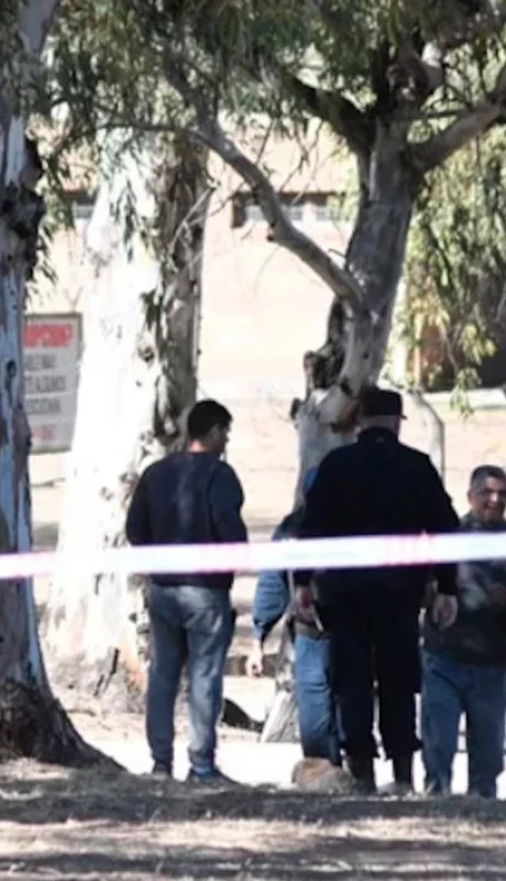 Lugar donde se produjo el doble asesinato.