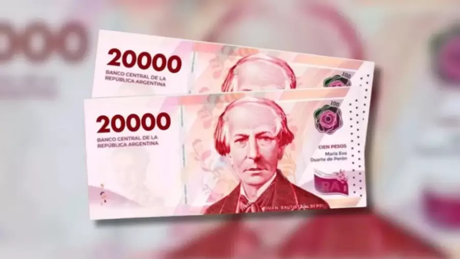 El protagonista del billete de $20.000 será Juan Bautista Alberdi, inspirador de la Constitución Nacional de 1853.