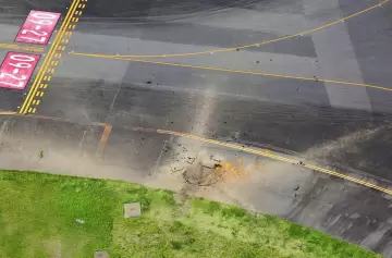 Paralizaron un aeropuerto japonés luego de la explosión de una bomba de la Segunda Guerra Mundial