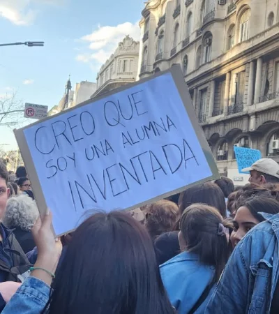 Movilización de la Segunda Marcha Federal Universitaria.