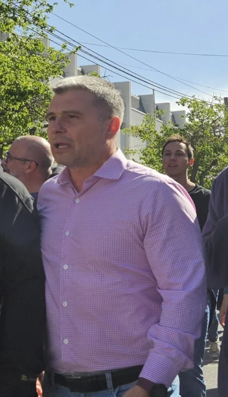 Tadeo García Zalazar se sumó a la marcha universitaria y criticó al Gobierno nacional