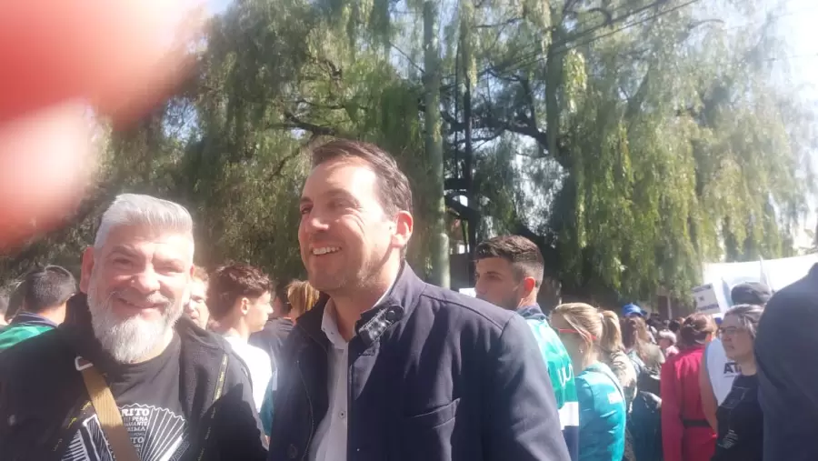 Zalazar en la marcha