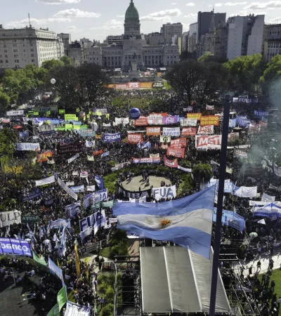 Marcha Federal Universitaria del 2 de octbre.
