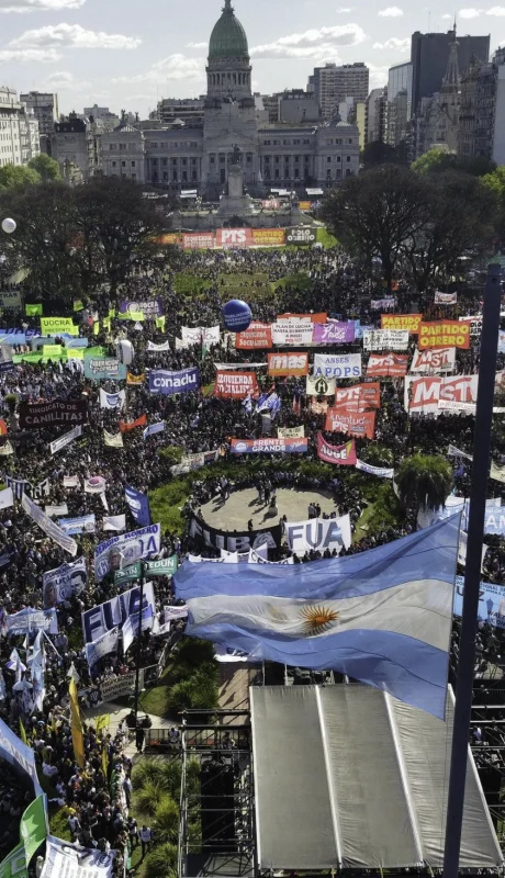 Marcha Federal Universitaria del 2 de octbre.