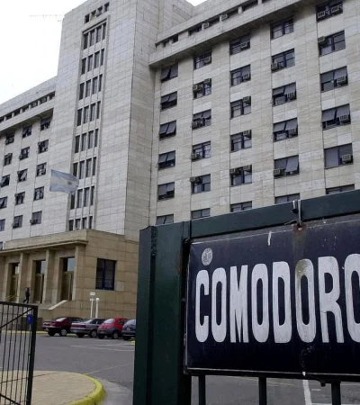 Los tribunales de Comodoro Py, donde se sustancia la causa contra el expresidente. (Foto: web)